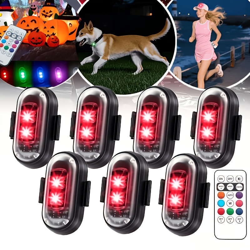 6-Pack Remote Control Decorative Lights with USB Charging