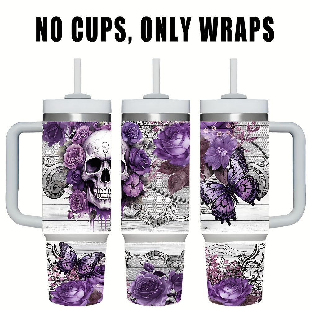 

Pvc Purple And For 40 Oz - And , Diy Decoration Kit For , Coffee Mugs, Etc. (mug Not Included)