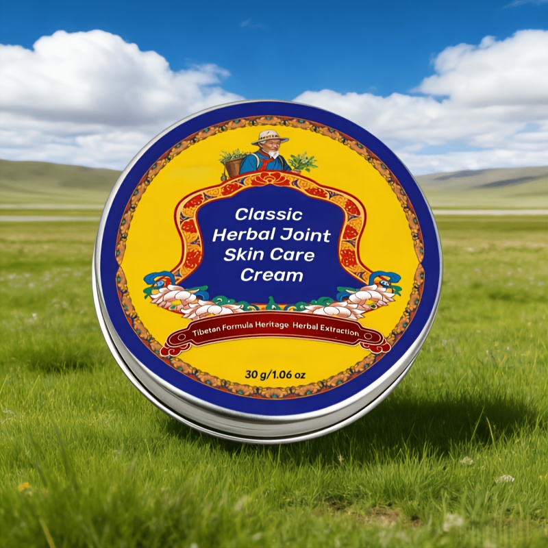 Image of Tibetan Herbal Joint Skin Cream | Classic Formula With Arnica, Lavender & Rosemary | Moisturizes Feet, Hands & Joint Skin, Non-greasy