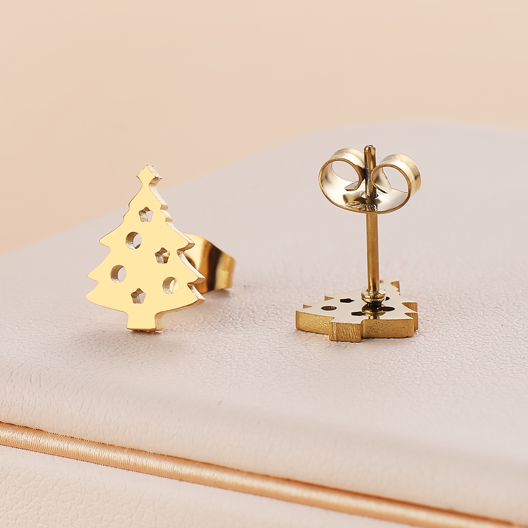 TEMU Boucles d'oreilles tendance pour femmes avec de Noël pour les fêtes