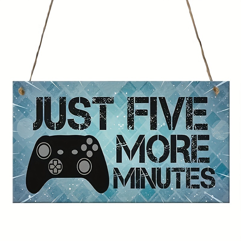 

1pc Fun Gamer - Perfect Gift For Son, Brother, Or Boyfriend | Novelty Bedroom Decor | Ideal For Christmas & Birthday Presents | Classic