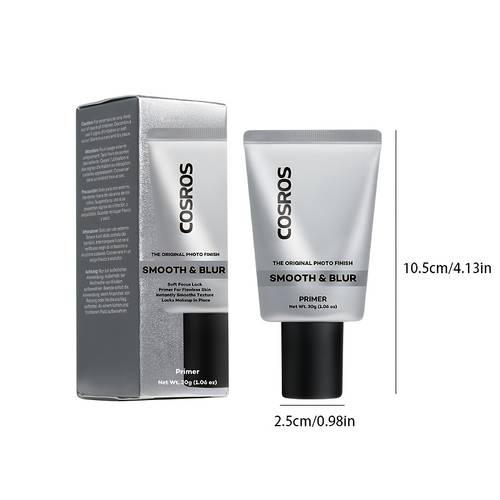 smooth primer with centella asiatica extract fuciformis extract and acid makeup primer moisturizer for hydrating locking in moisture smoothing skin texture perfect canvas for makeup 30g 1 06oz