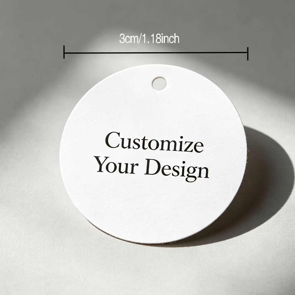 TEMU 50/100pcs Custom Personalized Wedding Favor Tags, Single-sided Printing, Custom Name Labels For Anniversary, Thank You Tags, Gift Decoration