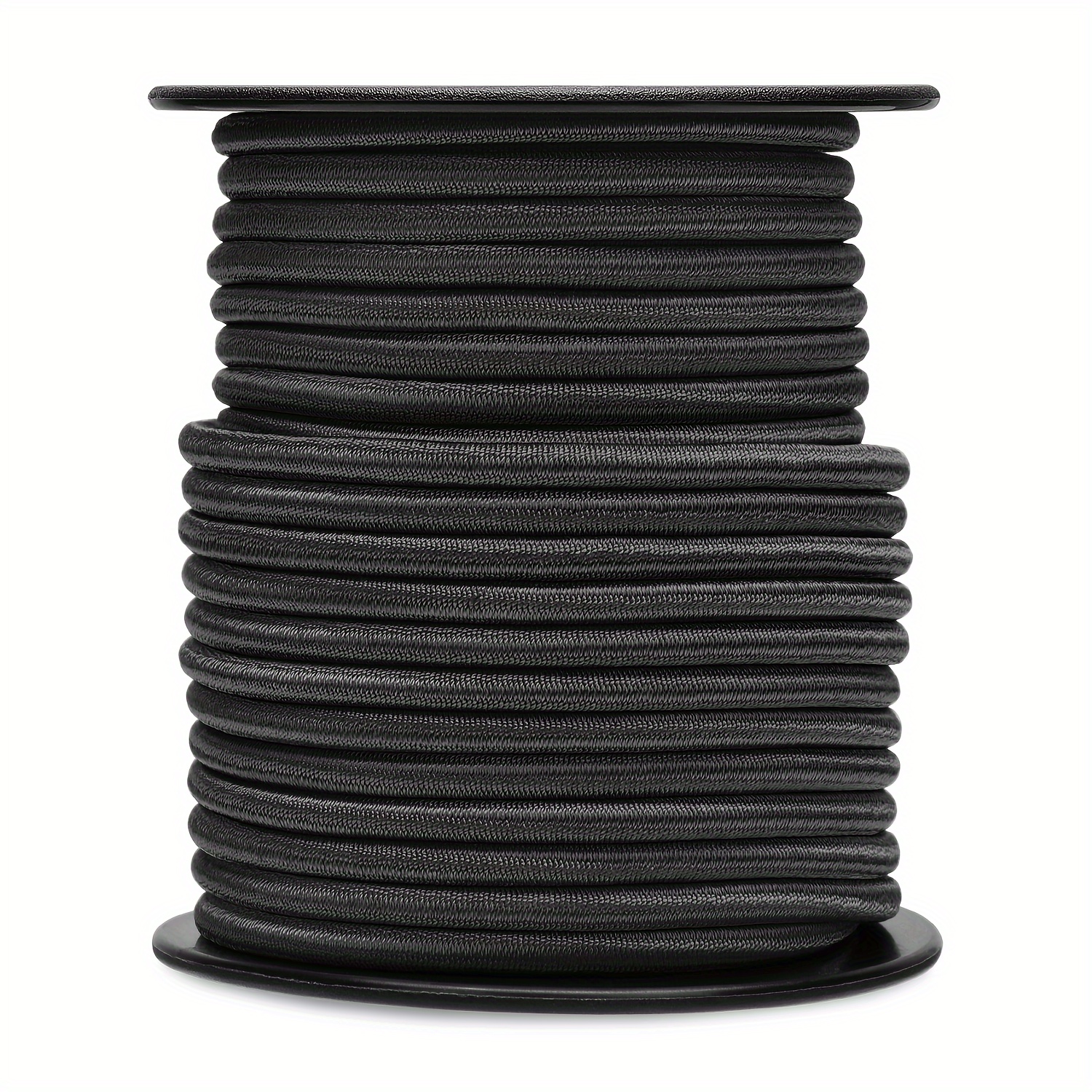 5mm X 20m Bungee Cord Extender Rope, Polyester Outer Sheath Latex Cores Stretchy Rope For Backpacks, Trailers, Tents, Banners, Fixing