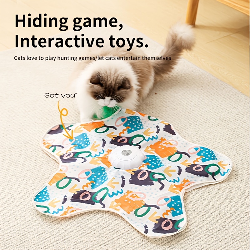 Smart Automatic Cat Toy Robot with 360 Bouncing * Simulation, Quiet * Hunting Game Suitable for * & Play, /alone Operation, ABS Material Cat Teaser Toy Smart Automatic Cat Toy Robot with 360 Bouncing * Simulation, Quiet * Hunting Game Suitable for * & Play, /alone Operation, ABS Material Cat Teaser Toy