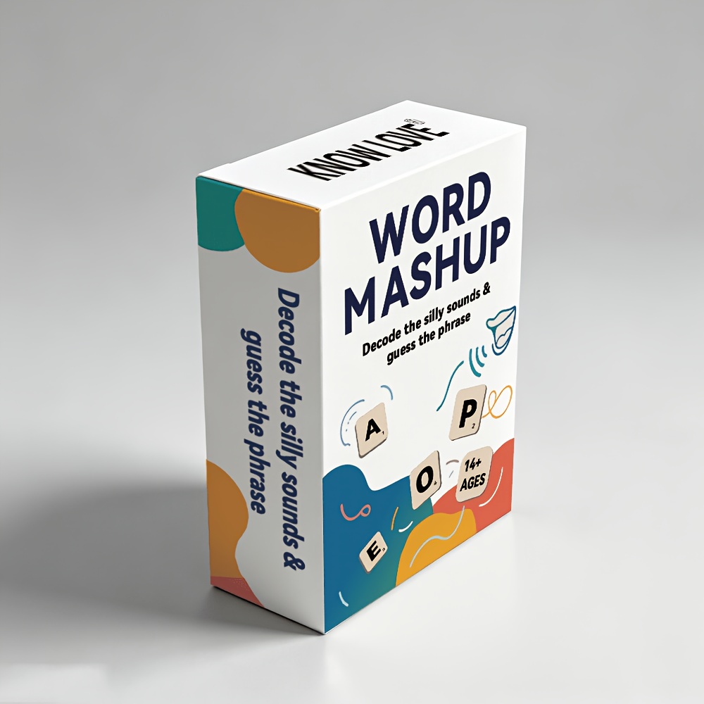 TEMU WORD : Un jeu de devinettes de et d'homophones parfait pour les réunions , la réduction du stress et ! Un amusant et engageant, cadeau idéale