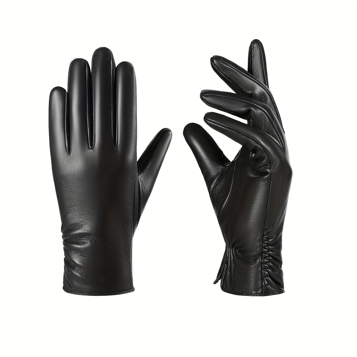 TEMU 3 pezzi di colori disponibili, nuove guanti da donna per l'inverno, guanti touchscreen, guanti sportivi da guida antivento e spessi con in pile
