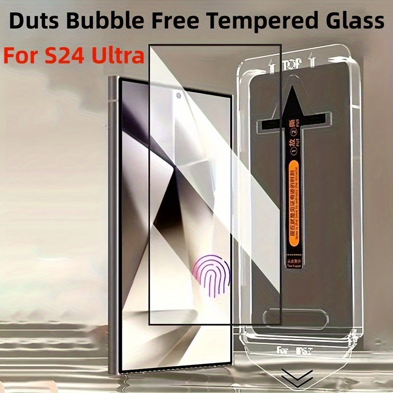 

2pcs -clear Dustproof Tempered For S24, S24 & - Compatibility