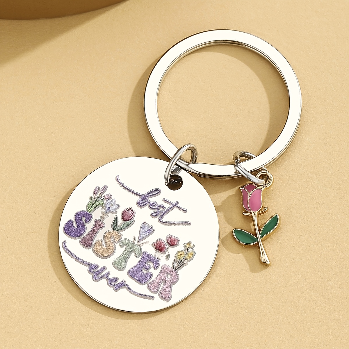 Image of Presents For Sisters: Birthday Surprises For Grown-up Sisters, Sibling Gifts, Keychain For The Best Sister Ever
