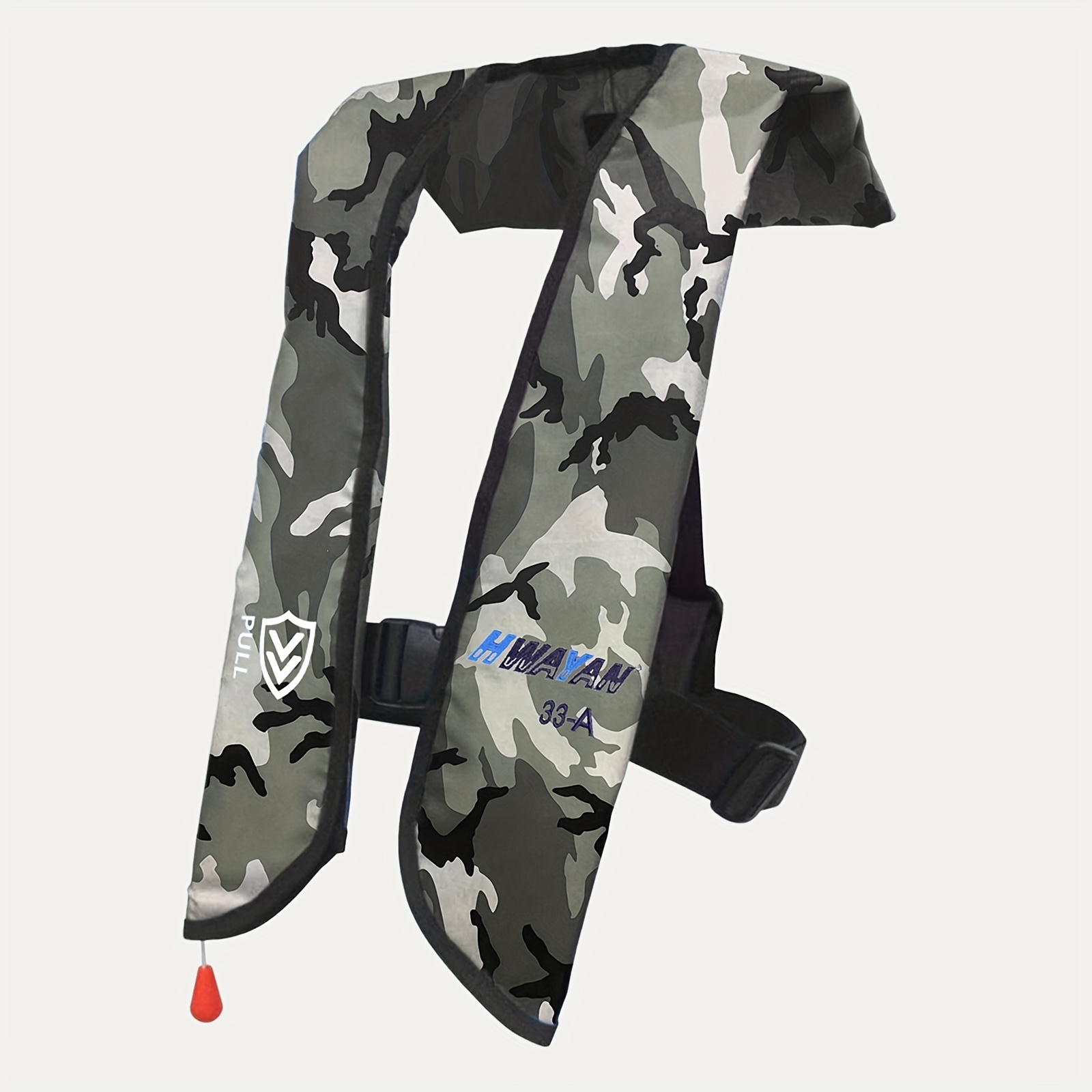 TEMU 609 Camouflage Automatic Inflatable Life Vest/life Jackets Auto-inflate Or Manual Pull: Enjoy Water Sports!low Profile Compact, Comfortable,