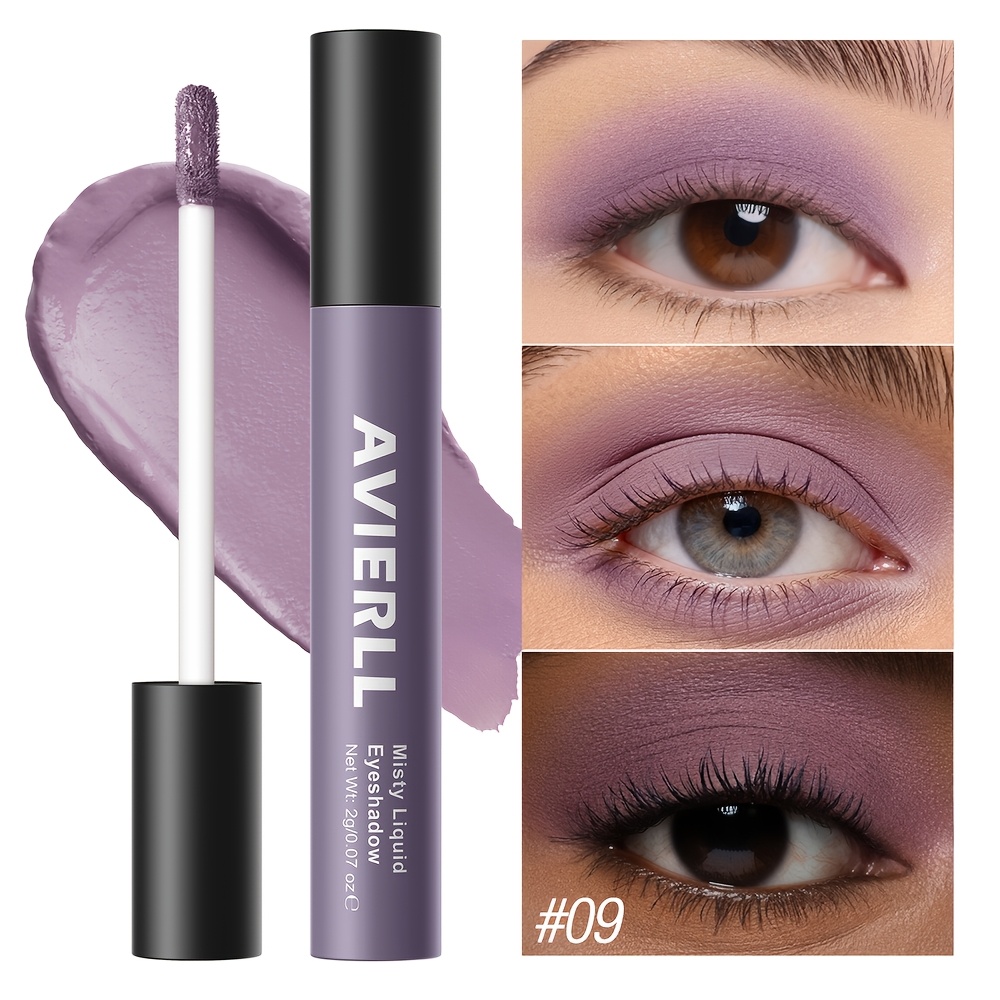 Image of Matte Liquid Eyeshadow: Pigmented, Long-lasting, Waterproof, And . Quick-drying And Smooth, Perfect For A Neutral . Perfect For Women Makeup, Mother's Day Gift, Avierll, 1pc