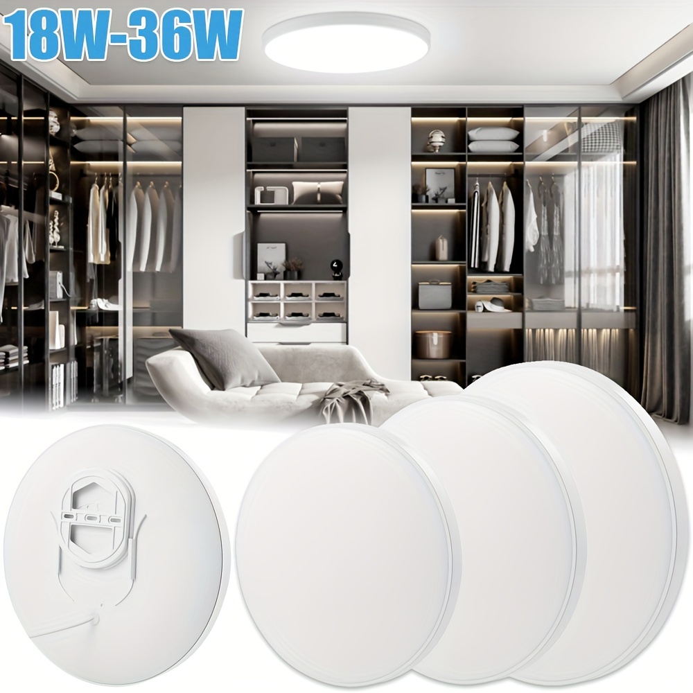 

18w 24w 36w Led Ceiling Light Bathroom Kitchen Ceiling , 4cm, / For Hallway