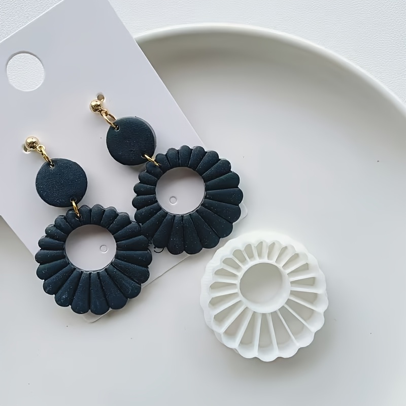 TEMU Cortador de arcilla estilo bohemio/ornamento | Estilo y único | Kits para hacer joyas | Halloween | | Día de Acción de Gracias | para hacer