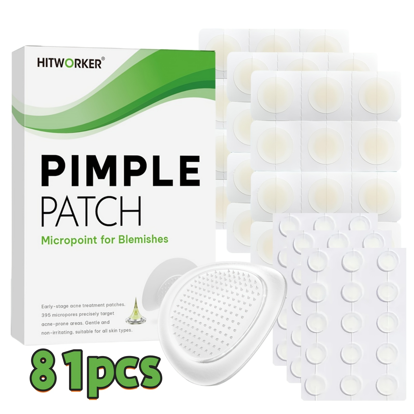 27/54/81-count Patches Oil - Scentless, Compatible With Skin Type, Conceals & Provides Deep Cleansing, No Residue, Light Beige Tones