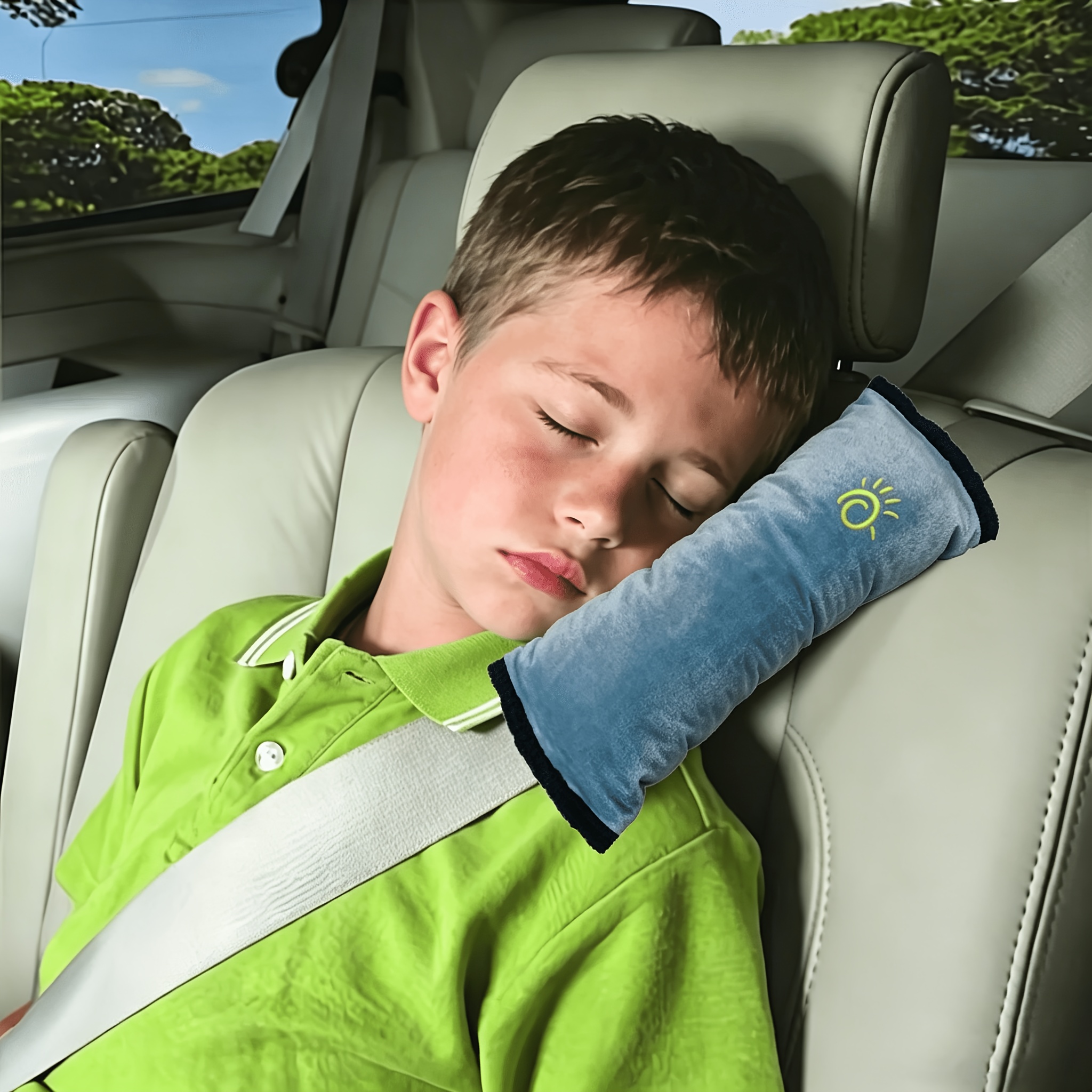 Universal Child Safety Seat Shoulder Pad, Anti-choke Shoulder Pillow, Thickened Breathable Car Shoulder Pad