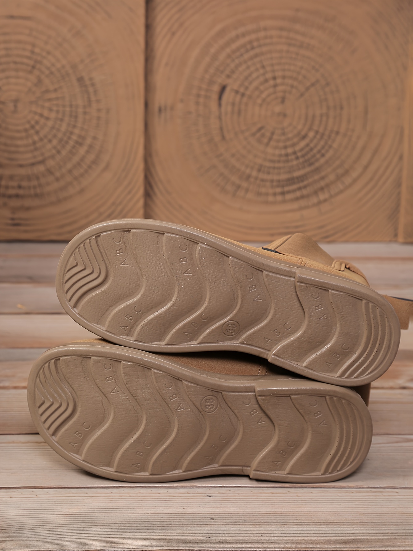 womens winter boots slip on flat heel ankle boots with cushioned insole non slip eva sole cozy fleece lined cold weather shoes for moms office Product details 9