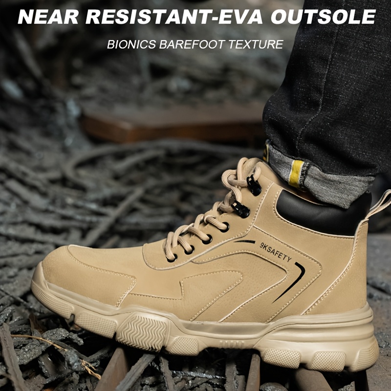 Army Safety Beige Work Boots HAIX Combat GTX Coyote, Well Equipped