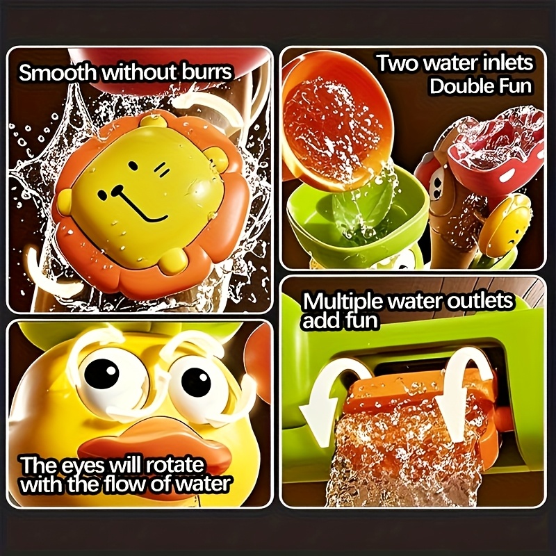 Interactief eendbadspeeltje met zuignap