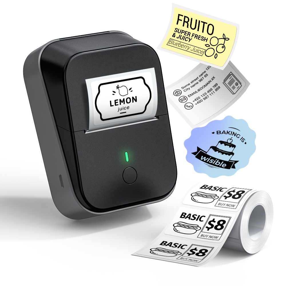 Image of Pm260a Multifunctional Photo Printer With Thermal Paper, Inkless High-quility Print, Wireless Connection For Printing Work Sheets, Labels, Photos And Texts With Heating Technology Printing