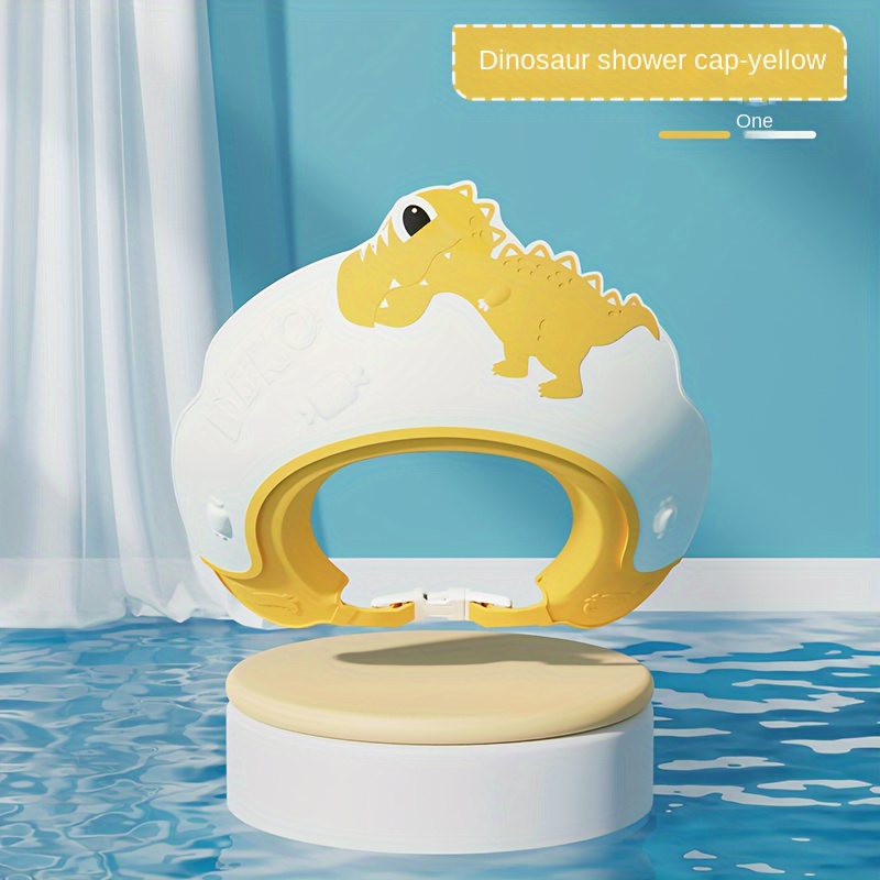 Waterproof Dinosaur Pattern Shower Cap