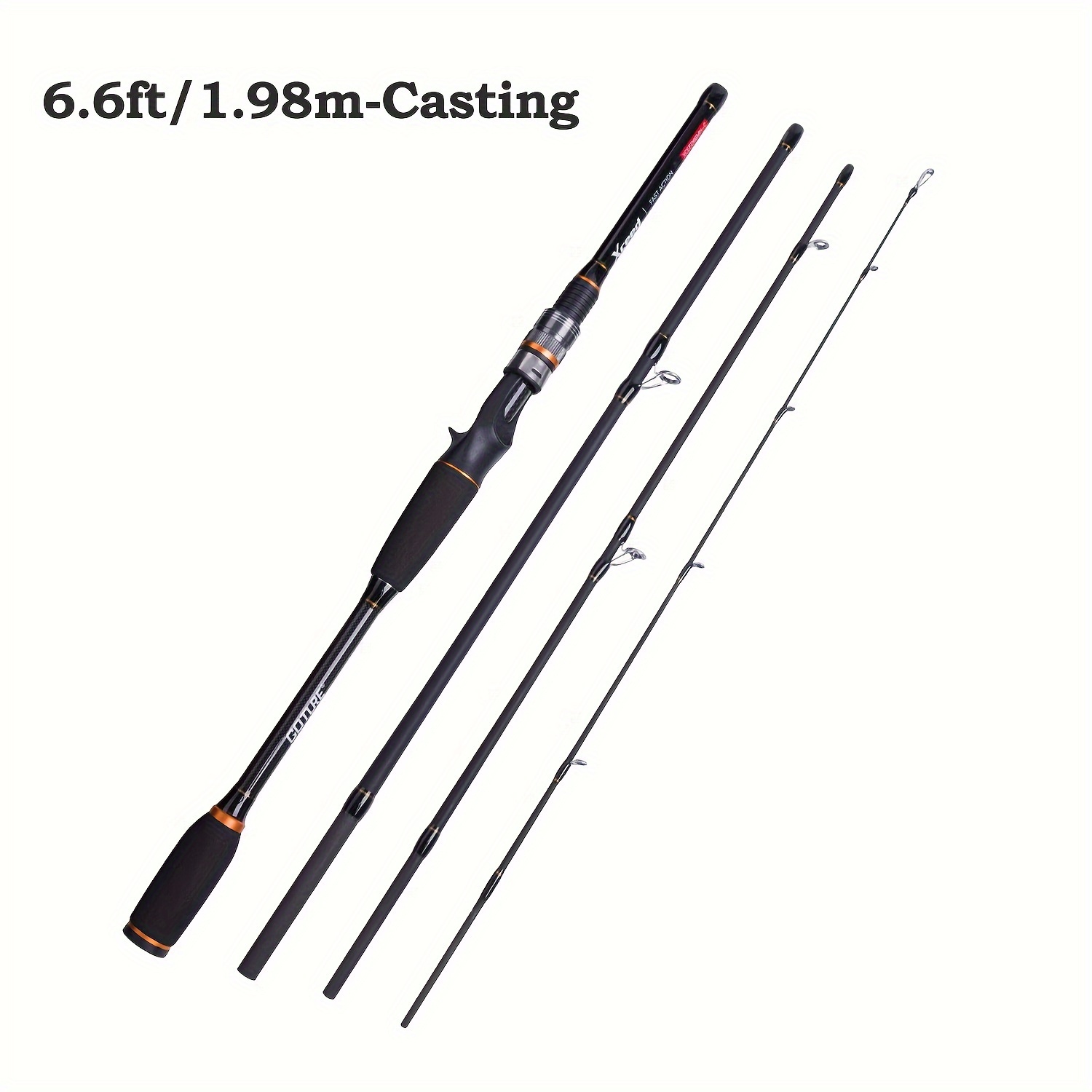 Xceed 1.98m Carbon Spinning/casting Fishing Rod M/mh - Temu United Kingdom