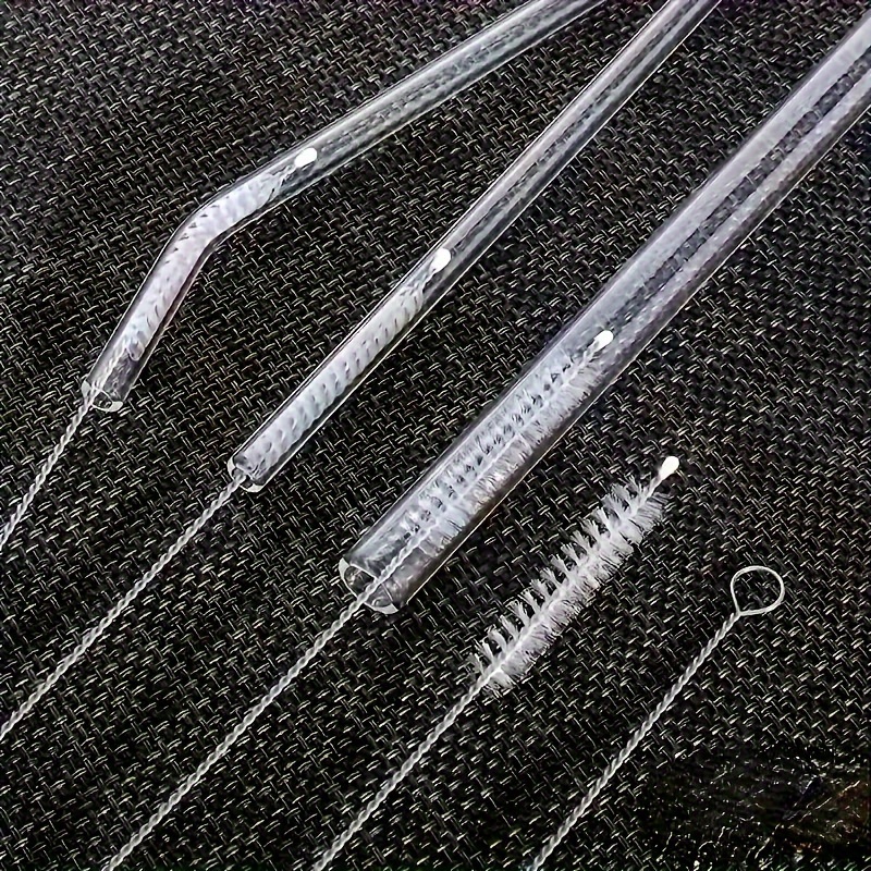 5/10/20/50pcs, Extra Long Pipe Cleaning Brush, Stainless Steel Bottle Brush, Keyboard, Small Pipe, Cleaning Tool, Mini Micro Bottle, Gap Brush, Soft Hair Straw Brush, Soft Long Brush, Water Bottle Cleaning Brush, Drinking Water Straw, Essential Cleaning Accessories