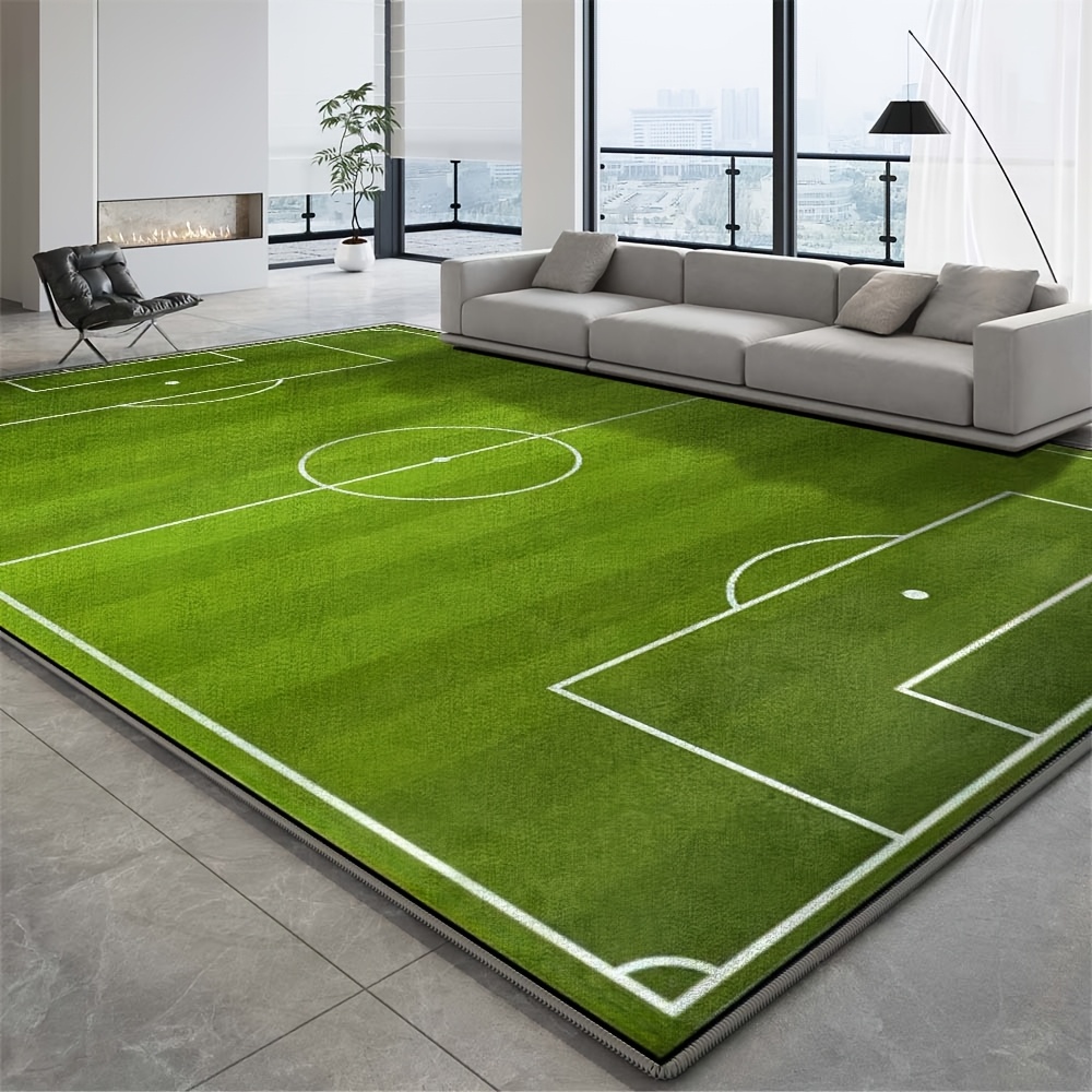 TEMU 1pc Velvet Carpet, Machine Washable Modern Carpet For Office Decor, Soft Indoor Rug, Wonderful Cozy Moments, Machine Washable Room Carpet, Retro
