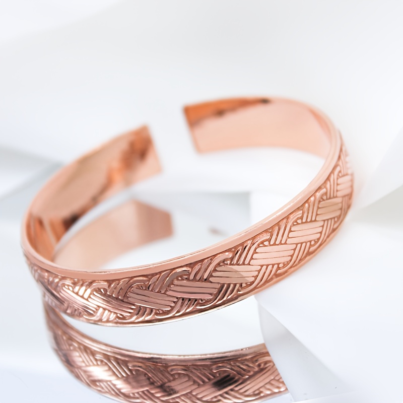 E-shop Lila Kupferarmband - Vintage/Klassischer Stil, Perfektes Geschenk für zu Geburtstagen, Weihnachten und Neujahr
