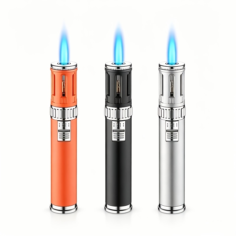 Mini Creative Windproof Lighter Inflatable Electronic High Value Fireworks Pen-style Igniter (gas Not Included)