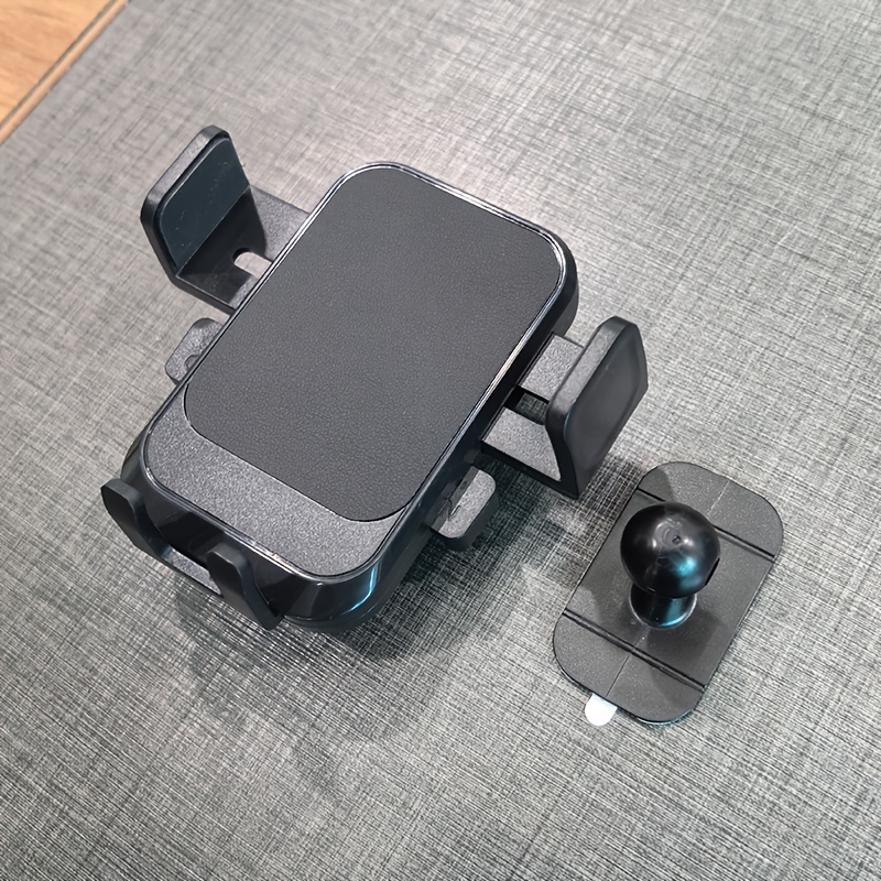 TEMU 新型 ミニ ソフト底 強力粘着 カーナビ タンド 汎用 回転式 車載スマホホルダー
