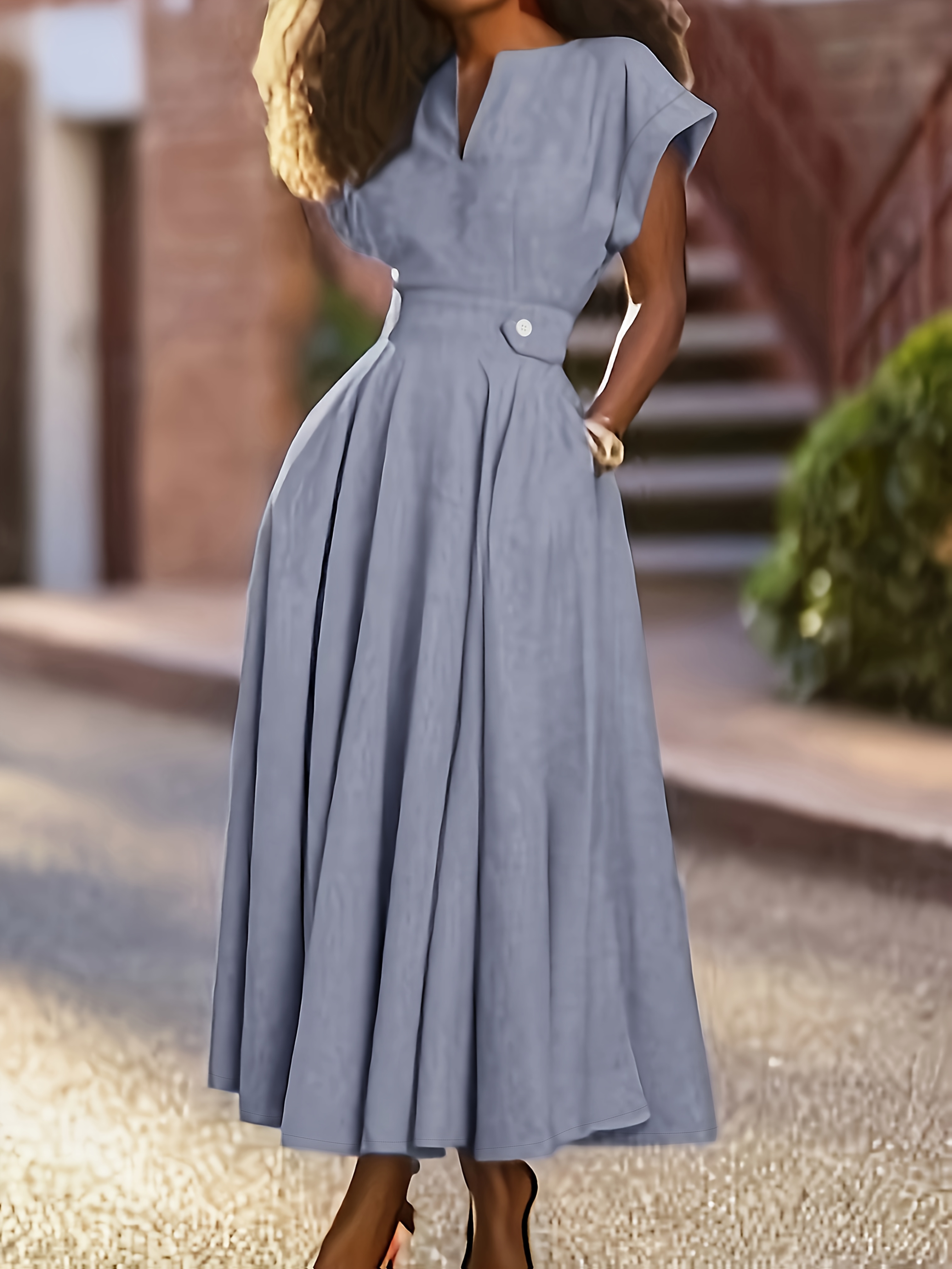 green emerald velvet dress Zenobia Plus Size Evening Dress in Royal Blue main image 0