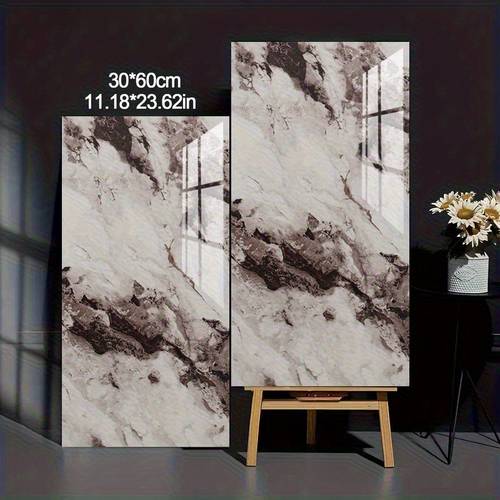 imagen del artículo 30 hojas de pegatinas de pared brillantes, hechas de vinilo que descascara fácilmente. fáciles de instalar, cortables y disponibles en patrones vibrantes, y hermosos con colores que se asemejan a pinturas. adecuadas para decorar y salas de estar, dormitorios y oficinas.