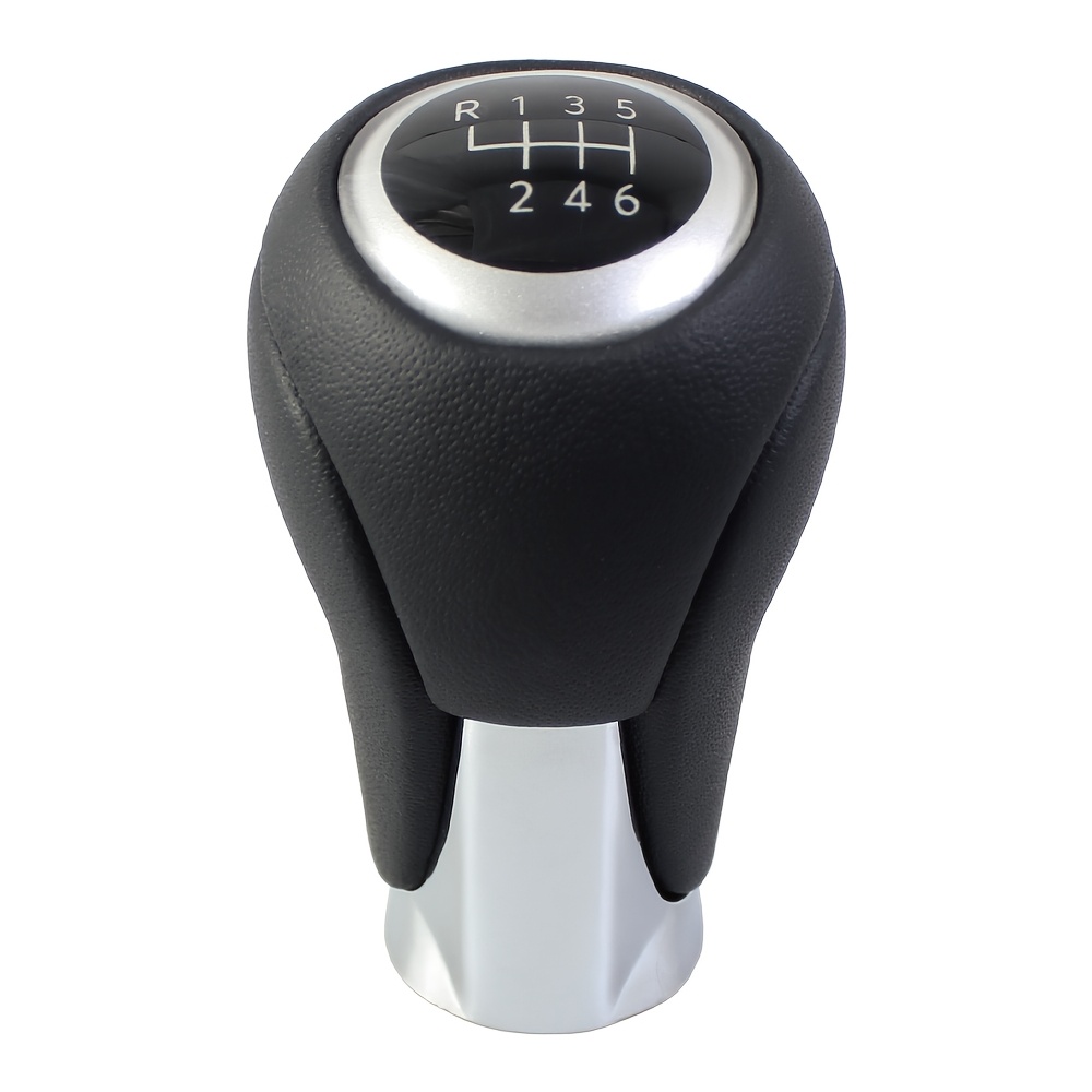 TEMU New Original Faux Leather Manual 5 6 Shift Knob For 3 6 5 8 2014-2017 Kd5346030a Car Additions