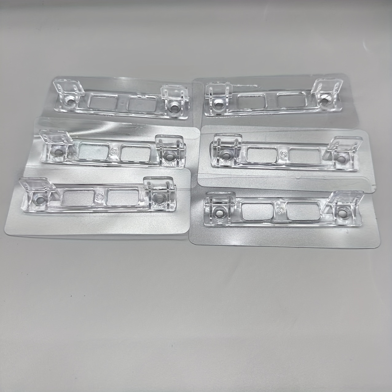 6pcs Set Punch-free Cabinet Shelf Bracket Triangular Support Multi-functional Wardrobe Partition Shelf Fixing Additions
