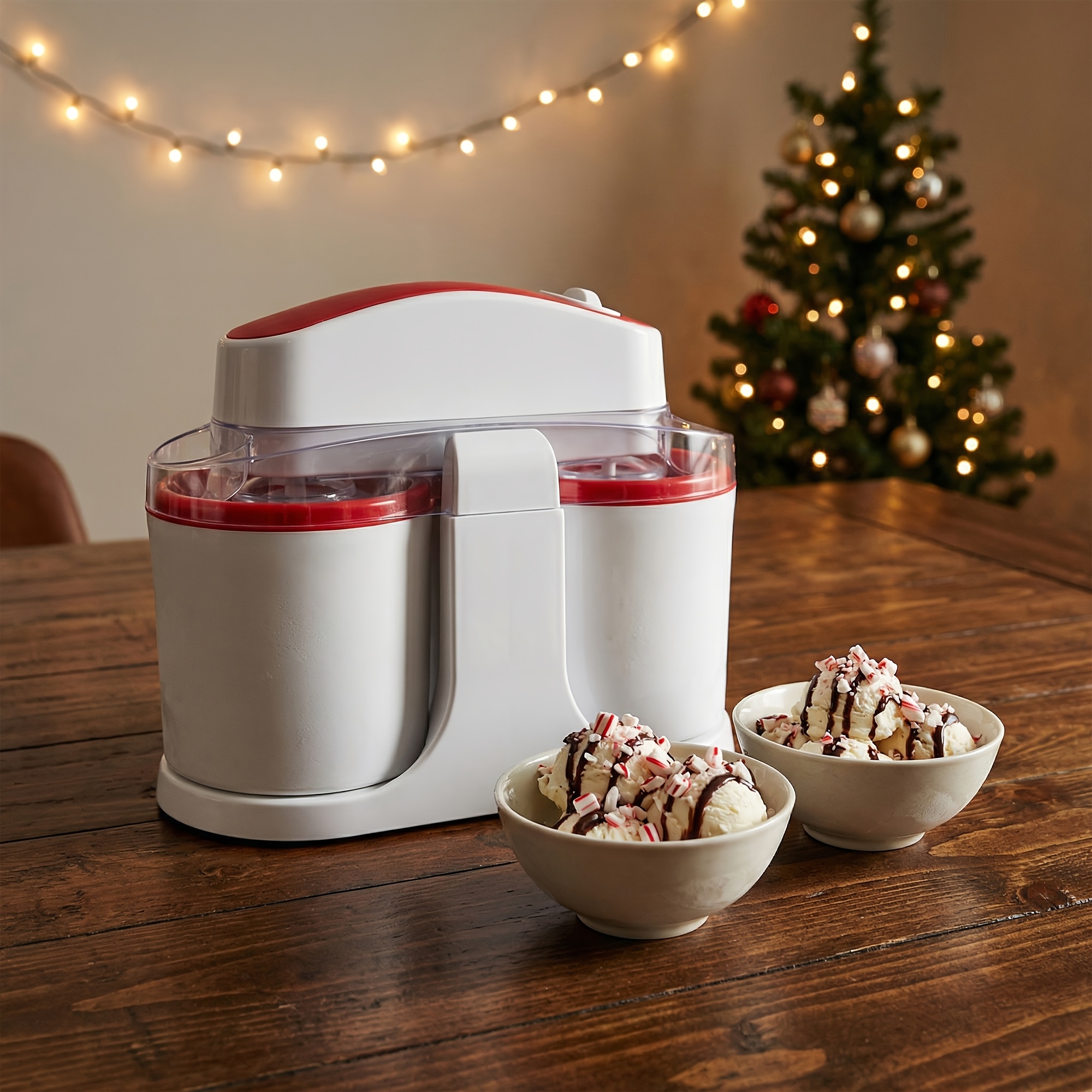 TEMU 1l Large-capacity Maker, Which Can Perfectly Make Ice Cream, Smoothies And Yogurt. Detachable Design For . Suitable As A Gift For Halloween And