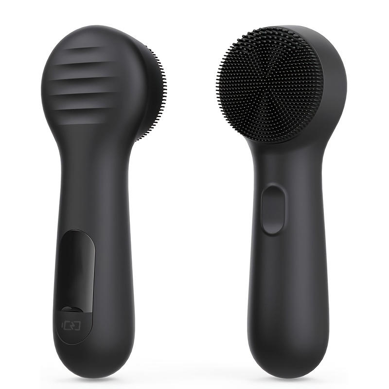 Image of Facial Cleanser, Silicone Face Cleansing Brush, Skincare Facial Massager, Vibrating Face Massager, Usb Rechargeable Face Washing Brush Cleaning Tool