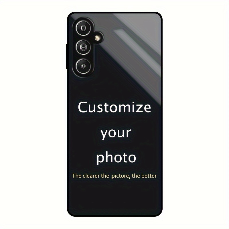 TEMU Phone Case: Custom Pattern Photo Phone Case For Galaxy A16 5g/15/14/13/25/24/34/35/54/55, Personalized Diy Cover With Acrylic High-definition ,