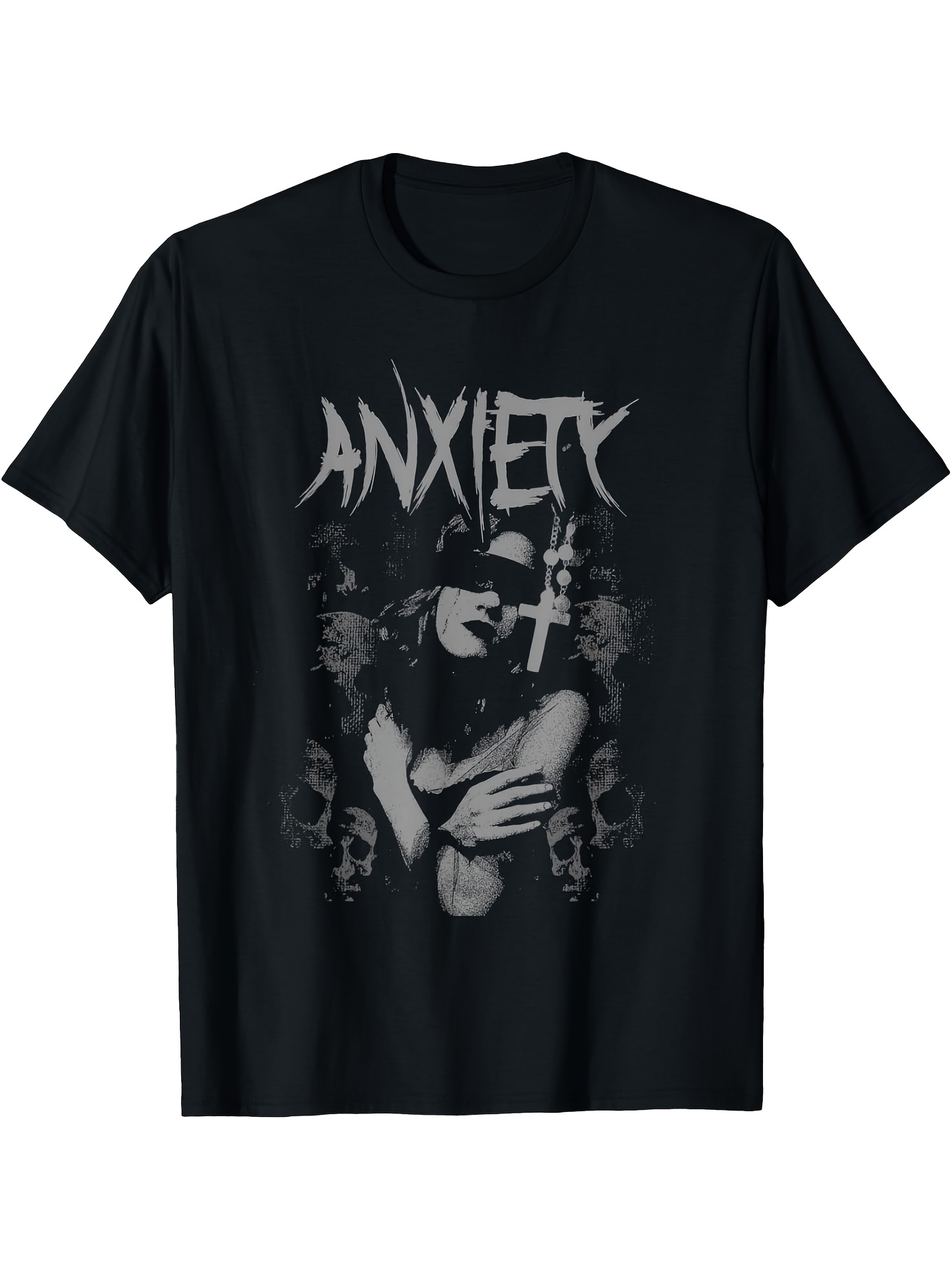 'Anxiety' T-Shirt for men - Mental Health Awareness