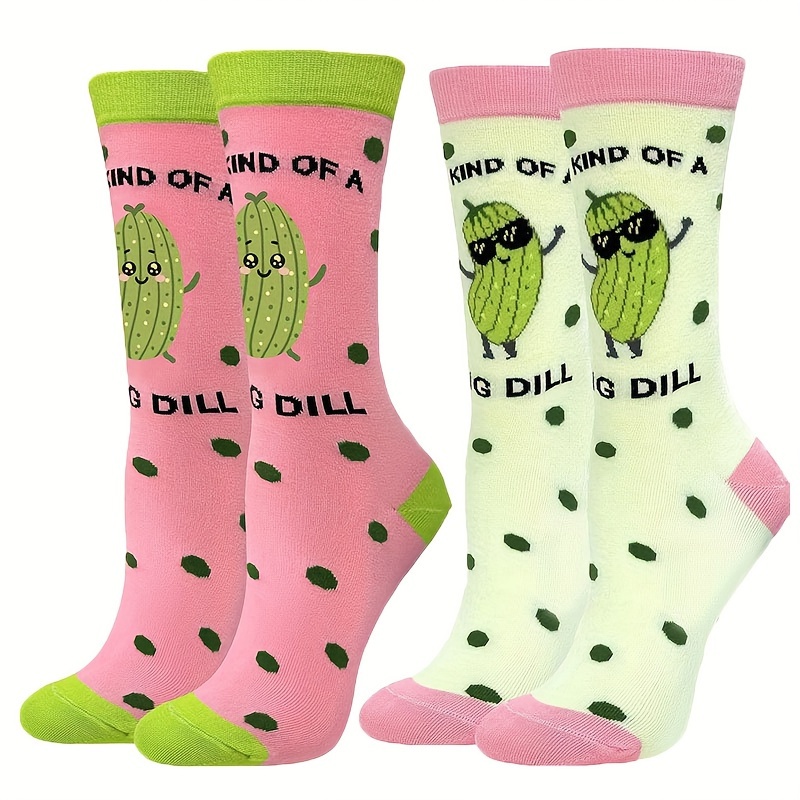 

1/ Of Hilarious Pickle-themed Socks - Perfect Novelty Gift For Men, Women &