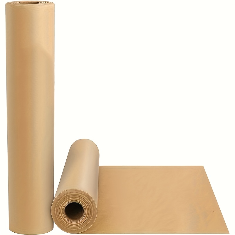 Image of 1 Roll 12"" Light Brown Wrapping Paper - Durable Diy Gift Wrap For Christmas, Arts & Crafts, Bouquets, Posters - Versatile Packaging Supplies, Christmas Wrapping Paper, Bouquet Wrapper