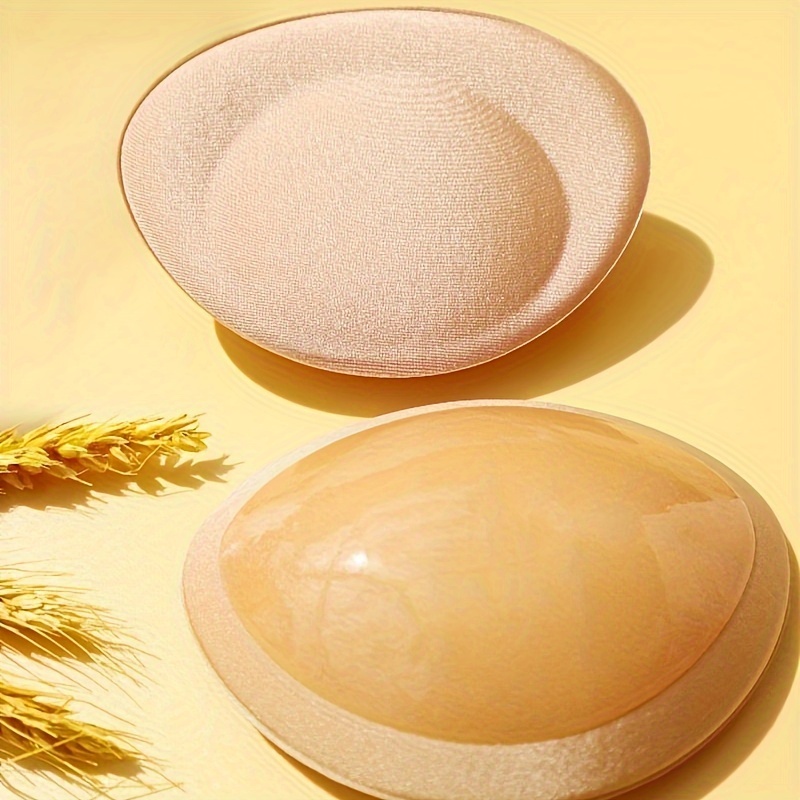 Polyester Chest Enhancer Pads for Women - 2pcs * Bra Inserts, Invisible Breast Lift, Anti-Concave Lingerie Accessories