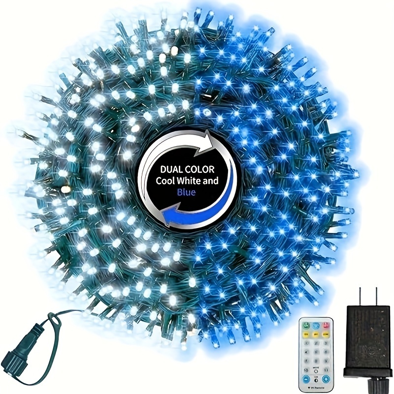 

500 Led String Lights, 16 , Plug-in Fairy Lights In - 46ft, Ideal For Bedroom, Holiday, And Event Decor With Timer , Lamphome