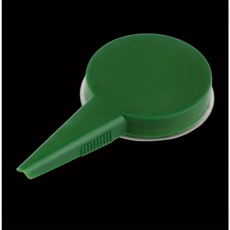Adjustable Garden Seeder Tool with 5 Sizes ? Handheld Plastic Seed Dispenser for Precise Planting, Green Handle & Clear Lid, Ideal for Various Seed Types, Garden Planting Tool | Handheld Gardening Tool | Plastic Gardening Aid, Seeds for Planting