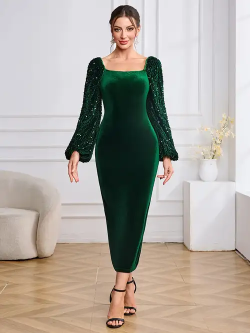 dress green velvet - United Kingdom dress green velvet - United Kingdom