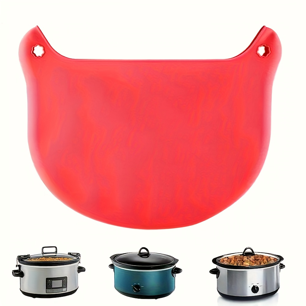 

Silicone Slow Cooker Liner, Reusable 6-8 Quart Cooking Bag, Leakproof & Dishwasher Safe, Oval/round 7 8qt Compatible, Kitchen Cooking Accessory