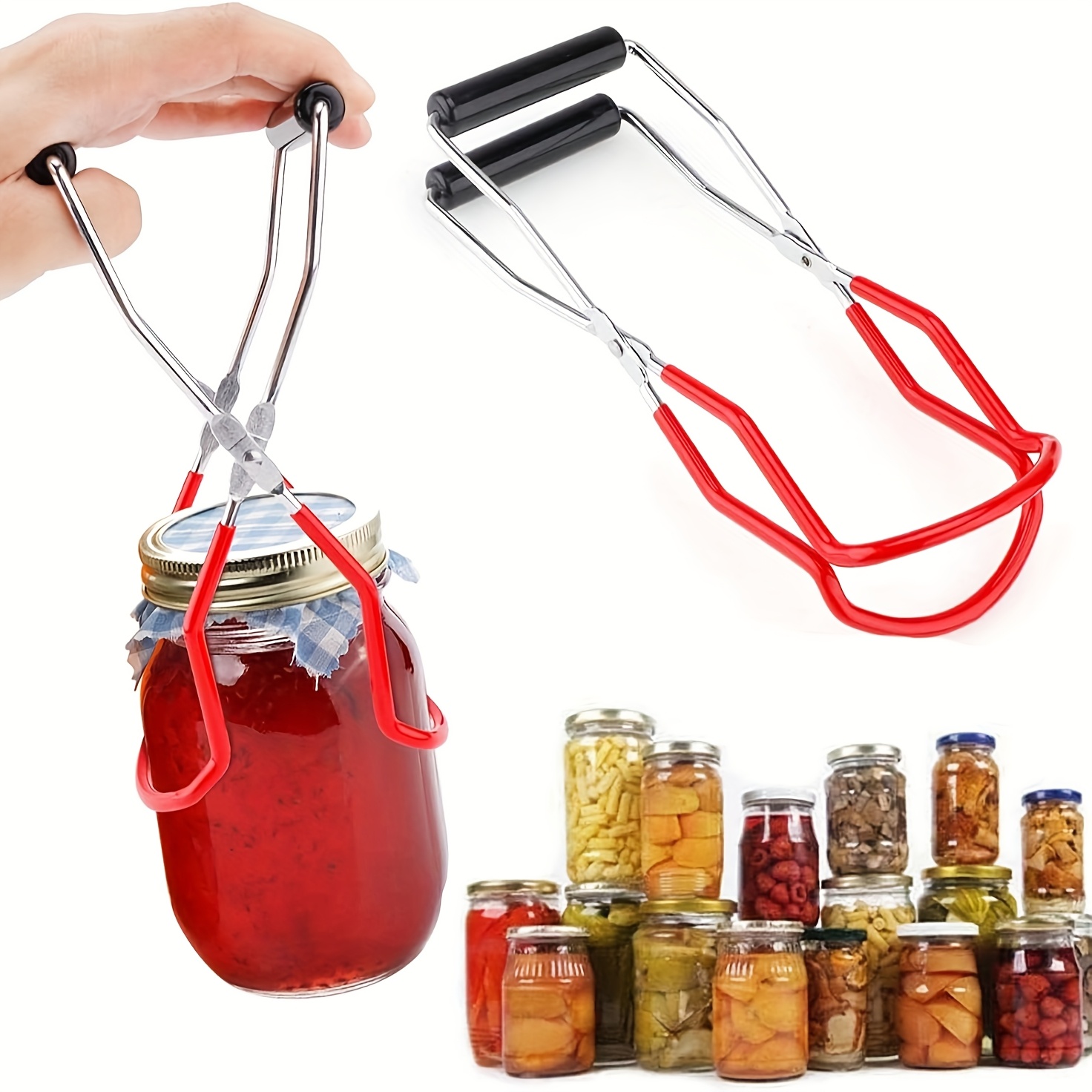 TEMU Can Lift Can Clip Can Lift Tool Home Kitchen Canning Supplies Stainless