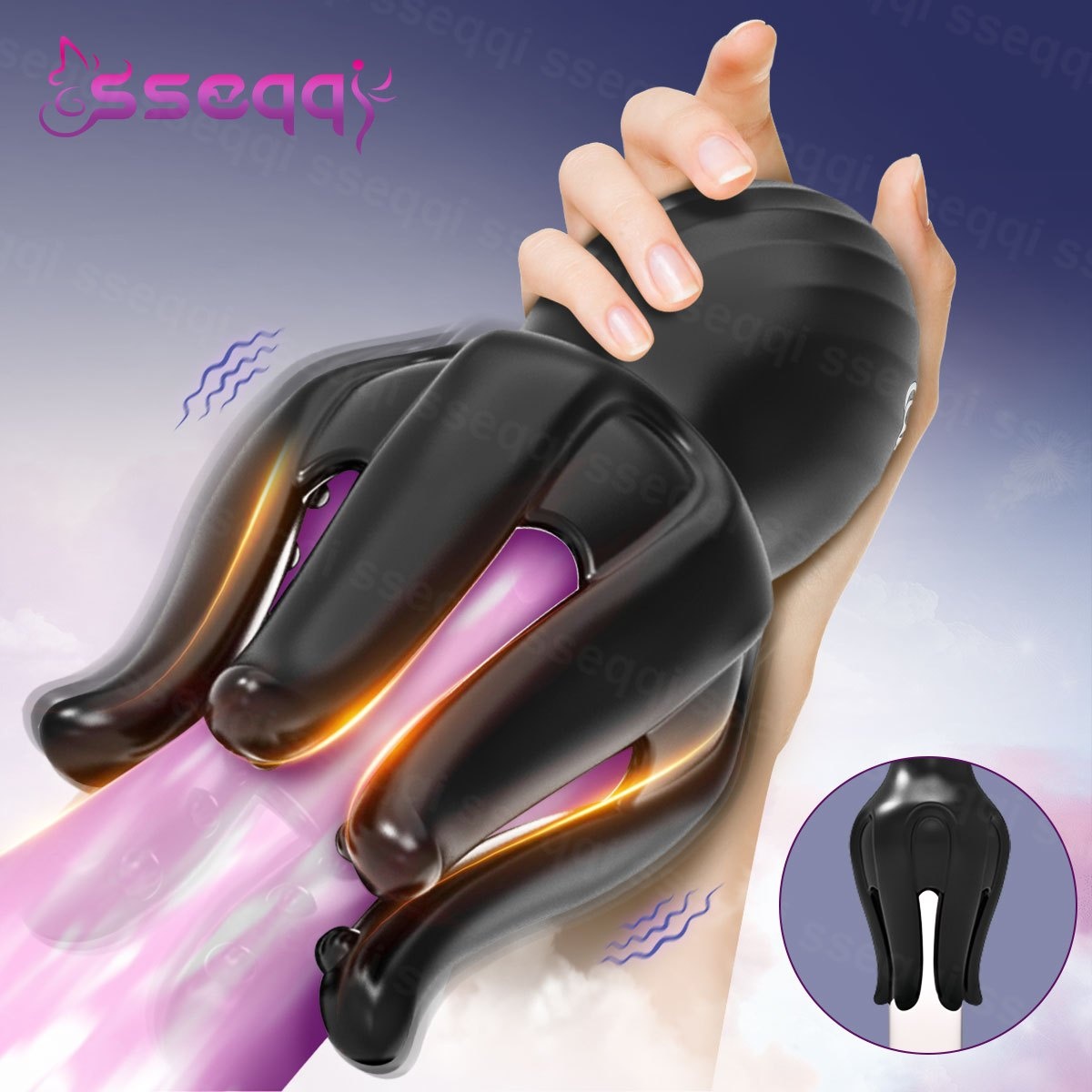 1pc mens male 12 vibrating 7 - Temu
