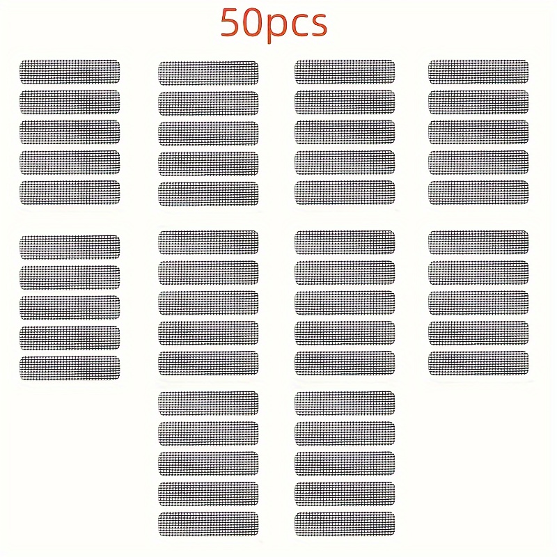 50pcs Patch Set: Glass Window - Repair Window Holes And Prevent
