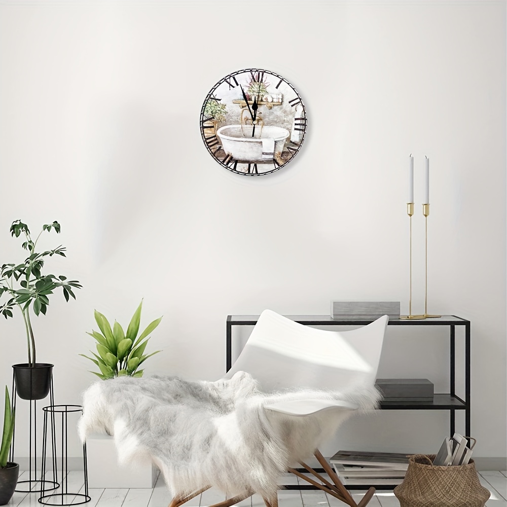 1pc Grande Orologio Da Parete 3D Fai Da Te, Numeri Romani Giganti Orologio  Specchio Senza Cornice Grande Orologio Da Parete Decorazione Della Casa Per  La Casa Soggiorno Camera Da Letto Decorazioni Da