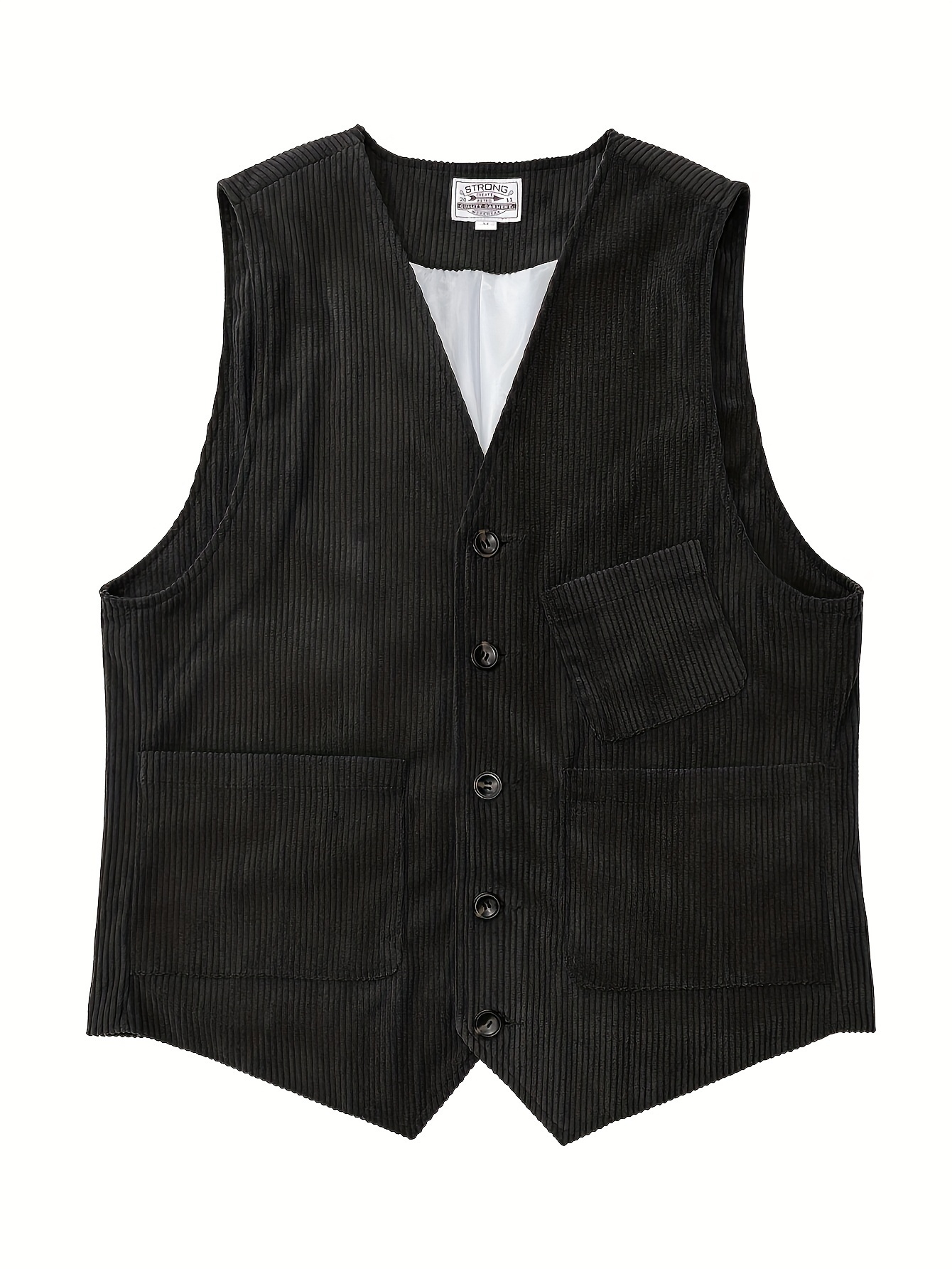 Men'S Plus-Size Vests, Loose-Fitting And Oversized, Featuring a Casual Retro Striped Design with Stylish Light Velvet, Plus Size